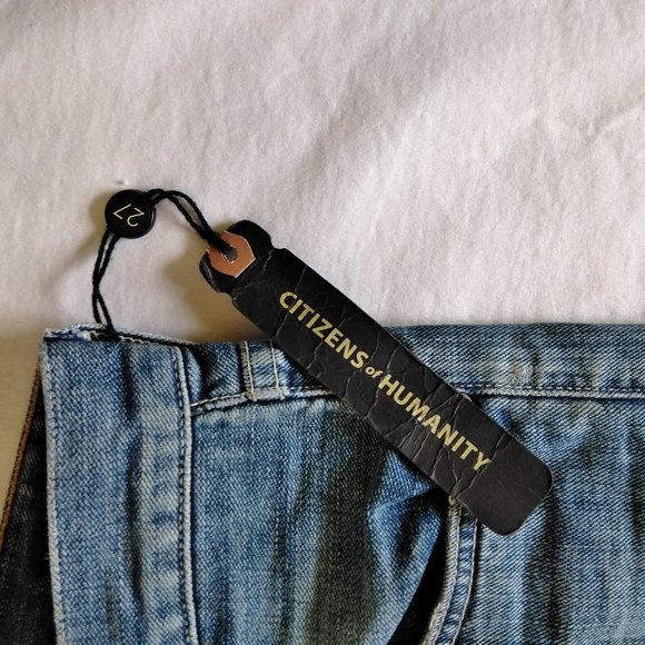 NWT CITIZENS OF HUMANITY DAISY RELAXED FIT JEANS SZ 27 - Picture 5 of 5